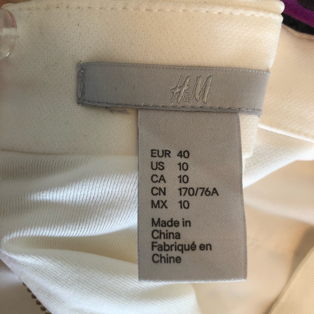 H&M Cream Skirt - Picture 3 of 4
